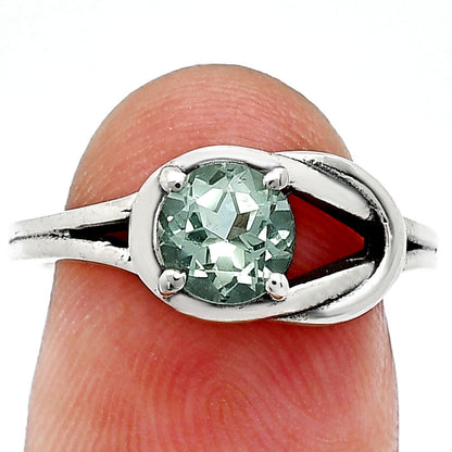 Handcrafted Natural Gemstone Twist Design 925 Sterling Silver Ring DGR1141 R-1215