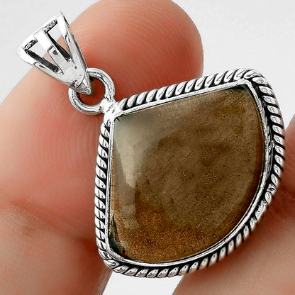 Smoky Quartz - Brazil Pendant Earrings Set T-1005 DGT01005