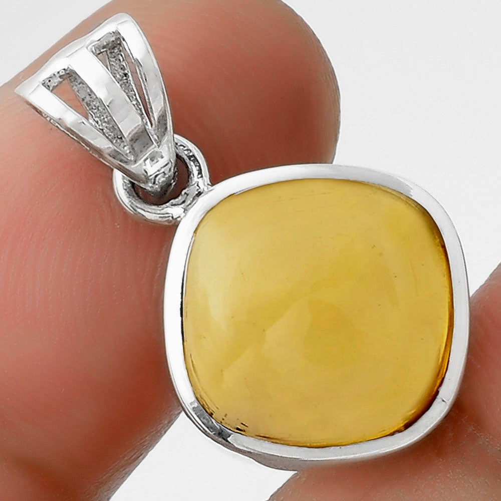 Whiskey Quartz Pendant Earrings Set T-1002 DGT01010