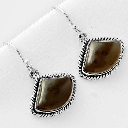 Smoky Quartz Earrings T-1005 DGTE01005