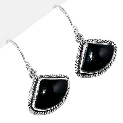 Black Onyx Earrings T-1005 DGTE01006