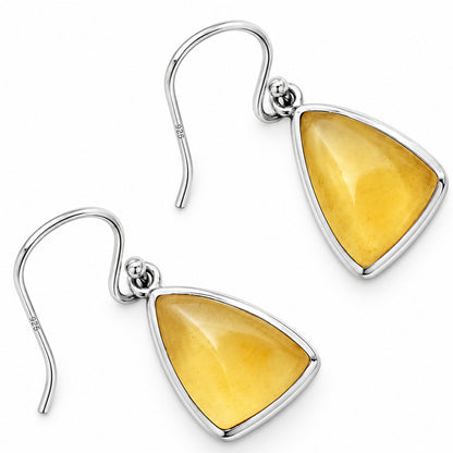 Whiskey Quartz Earrings T-1002 DGTE01008