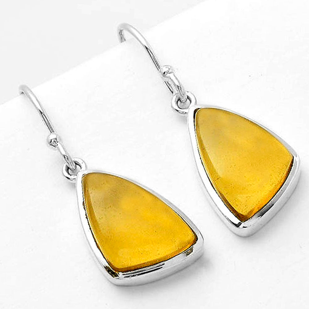 Whiskey Quartz Earrings T-1002 DGTE01008