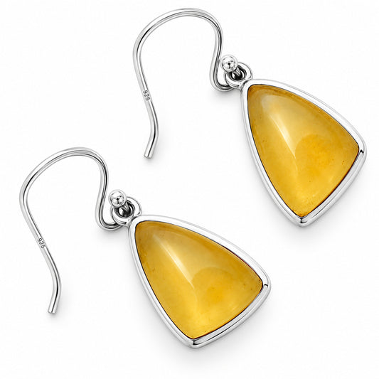 Whiskey Quartz Earrings T-1002 DGTE01009