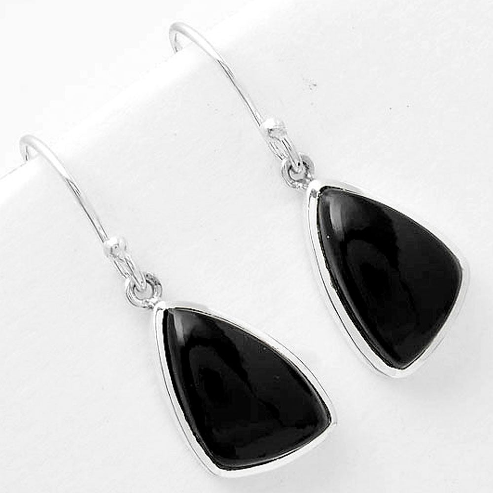 Black Onyx Earrings T-1002 DGTE01013