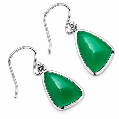 Green Onyx Earrings T-1002 DGTE01015