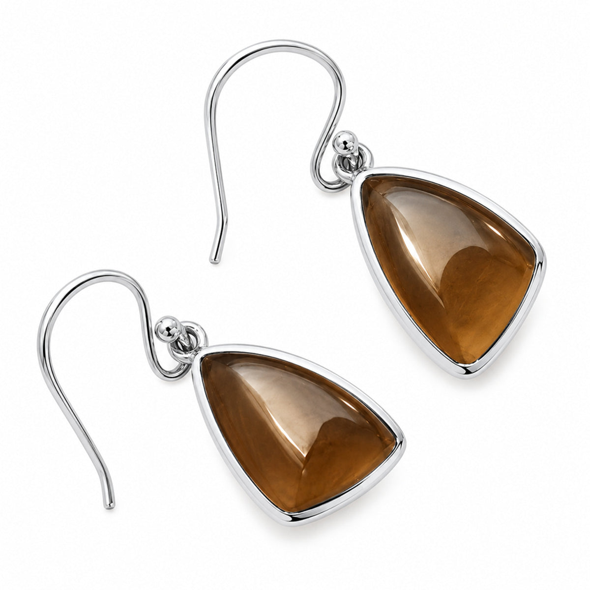 Smoky Quartz Earrings T-1002 DGTE01025