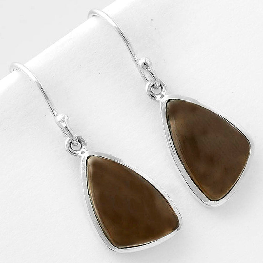 Smoky Quartz Earrings T-1002 DGTE01025