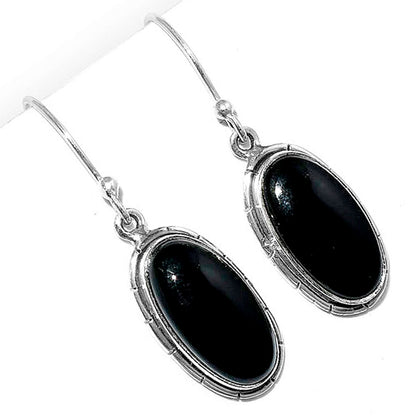 Black Onyx Earrings T-1006 DGTE01033