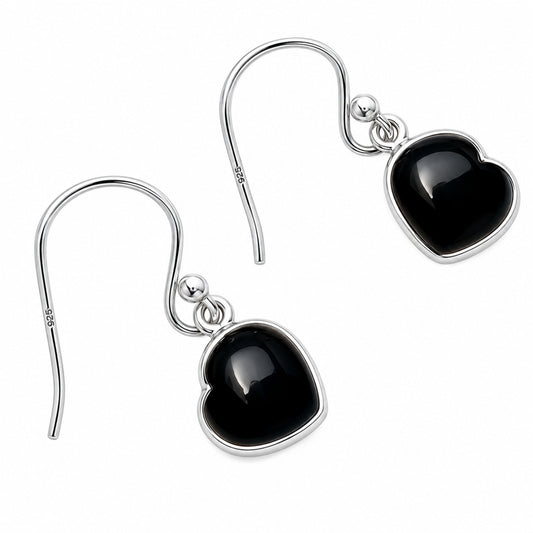 Black Onyx Earrings T-1004 DGTE01042