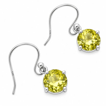 Lemon Quartz Earrings T-1003 DGTE01052_D
