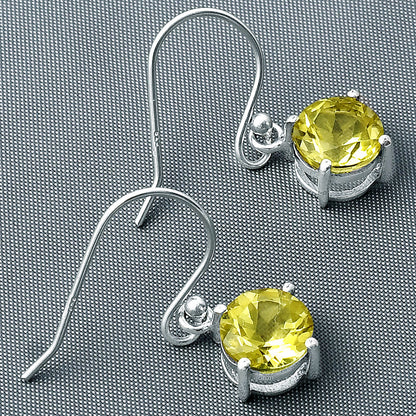 Lemon Quartz Earrings T-1003 DGTE01052_D