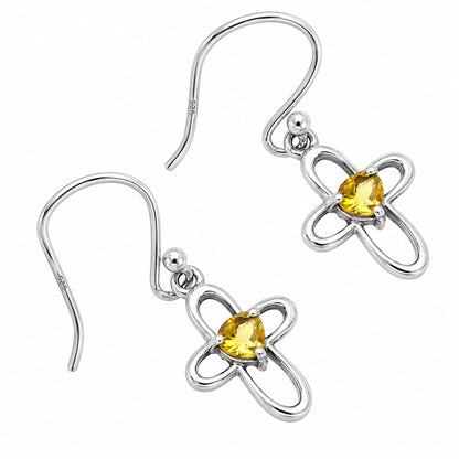 Lemon Quartz Earrings T-1011 DGTE01054_A