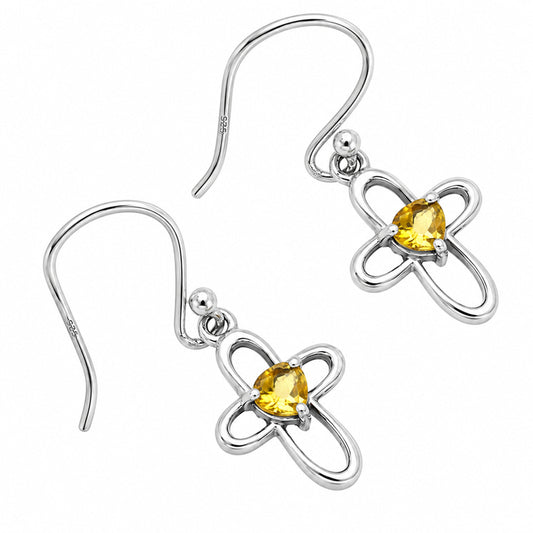 Lemon Quartz Earrings T-1011 DGTE01054_A