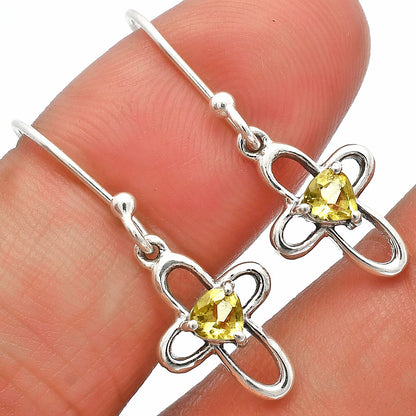 Lemon Quartz Earrings T-1011 DGTE01054_A