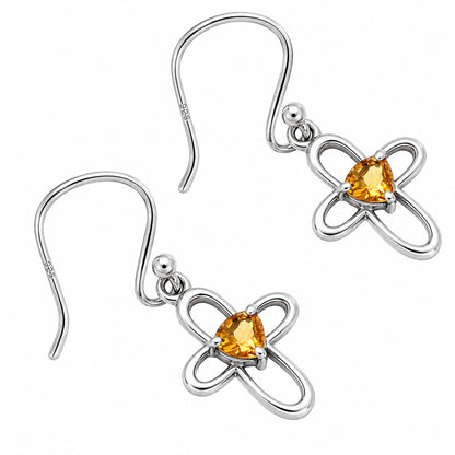 Citrine Earrings T-1011 DGTE01054_D