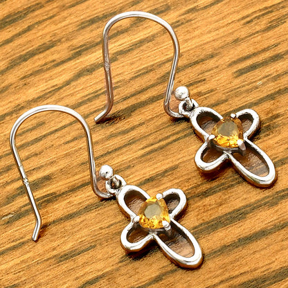 Citrine Earrings T-1011 DGTE01054_D