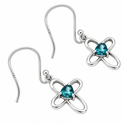 London Blue Topaz Earrings T-1011 DGTE01054_F