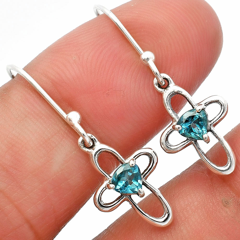 London Blue Topaz Earrings T-1011 DGTE01054_F