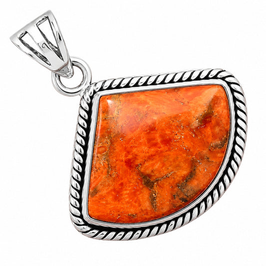 Red Sponge Coral Pendant T-1005 DGTP01001