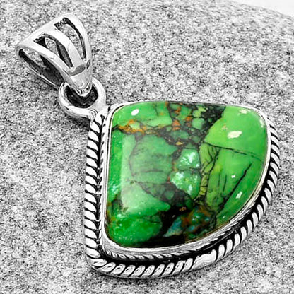 Green Matrix Turquoise Pendant T-1005 DGTP01002
