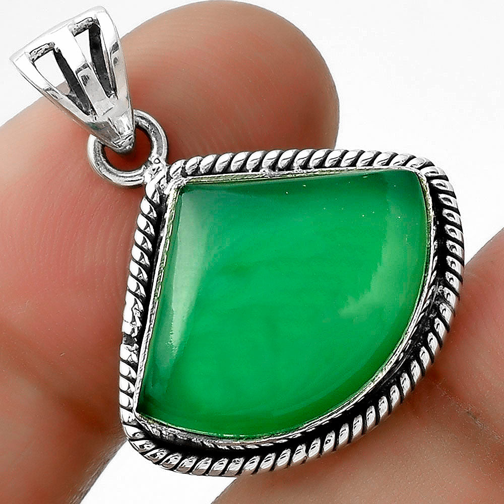 Green Onyx Pendant T-1005 DGTP01004