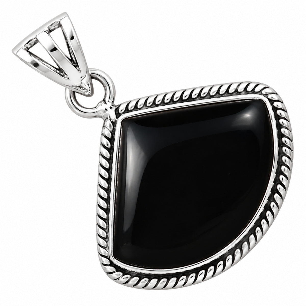 Black Onyx Pendant T-1005 DGTP01006