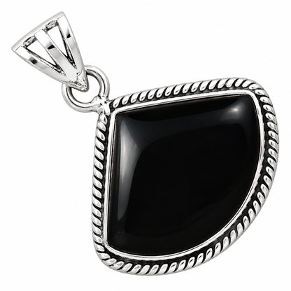 Black Onyx Pendant T-1005 DGTP01006
