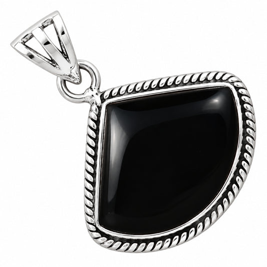 Black Onyx Pendant T-1005 DGTP01006