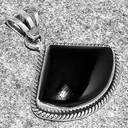 Black Onyx Pendant T-1005 DGTP01006