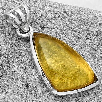 Whiskey Quartz Pendant T-1002 DGTP01008