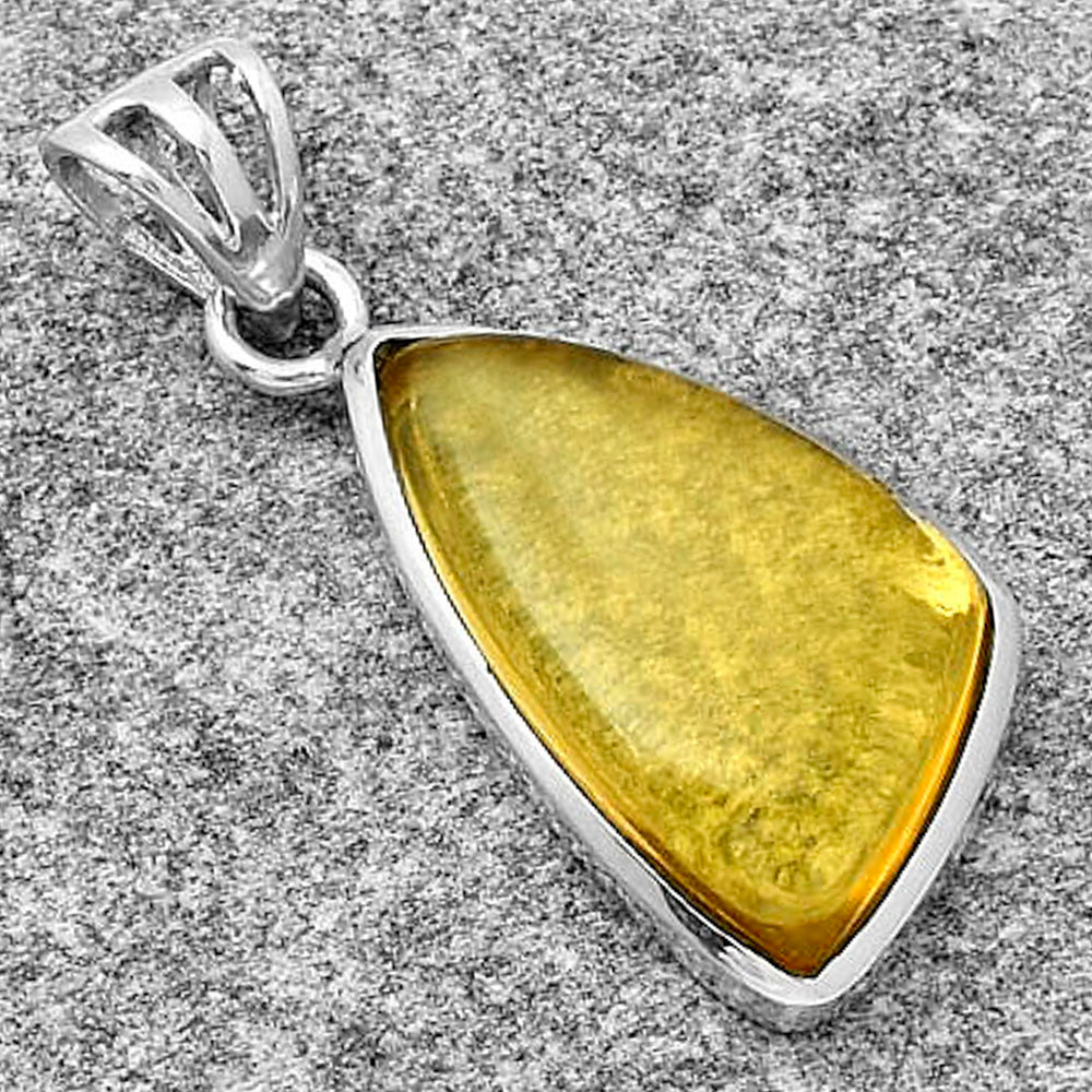Whiskey Quartz Pendant T-1002 DGTP01009