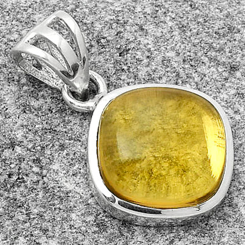 Whiskey Quartz Pendant T-1002 DGTP01010