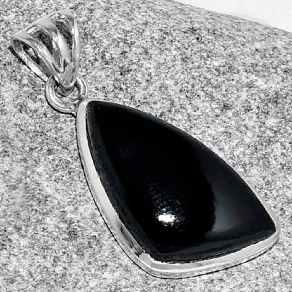 Black Onyx Pendant T-1002 DGTP01013