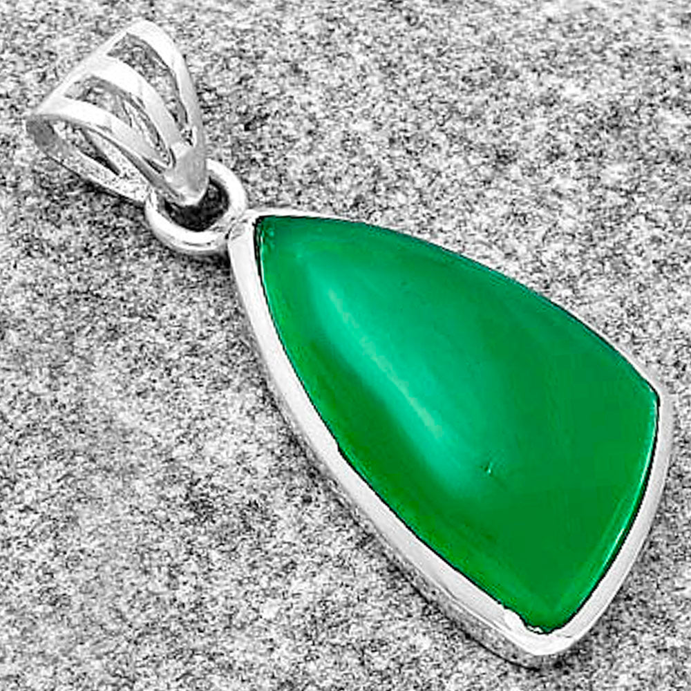 Green Onyx Pendant T-1002 DGTP01015