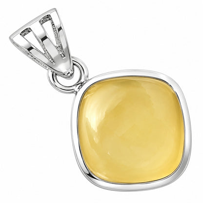 Milky Lemon Quartz Pendant T-1002 DGTP01022