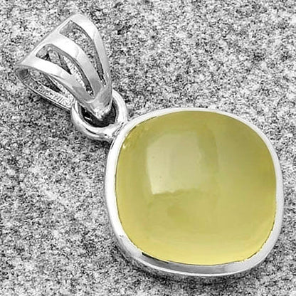 Milky Lemon Quartz Pendant T-1002 DGTP01022