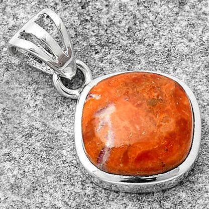 Red Sponge Coral Pendant T-1002 DGTP01031