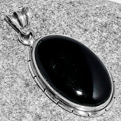 Black Onyx Pendant T-1006 DGTP01033