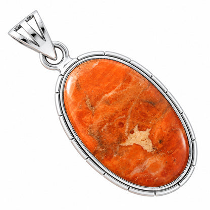 Red Sponge Coral Pendant T-1006 DGTP01037