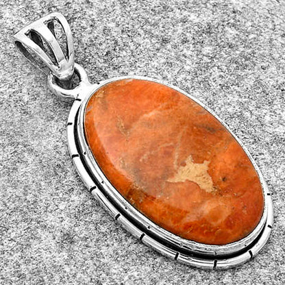 Red Sponge Coral Pendant T-1006 DGTP01037