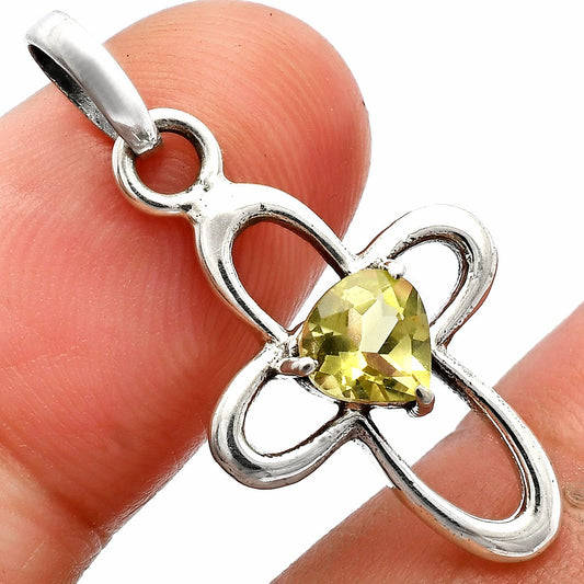 Lemon Quartz Pendant T-1011 DGTP01054_A
