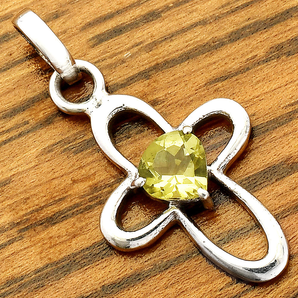 Lemon Quartz Pendant T-1011 DGTP01054_A