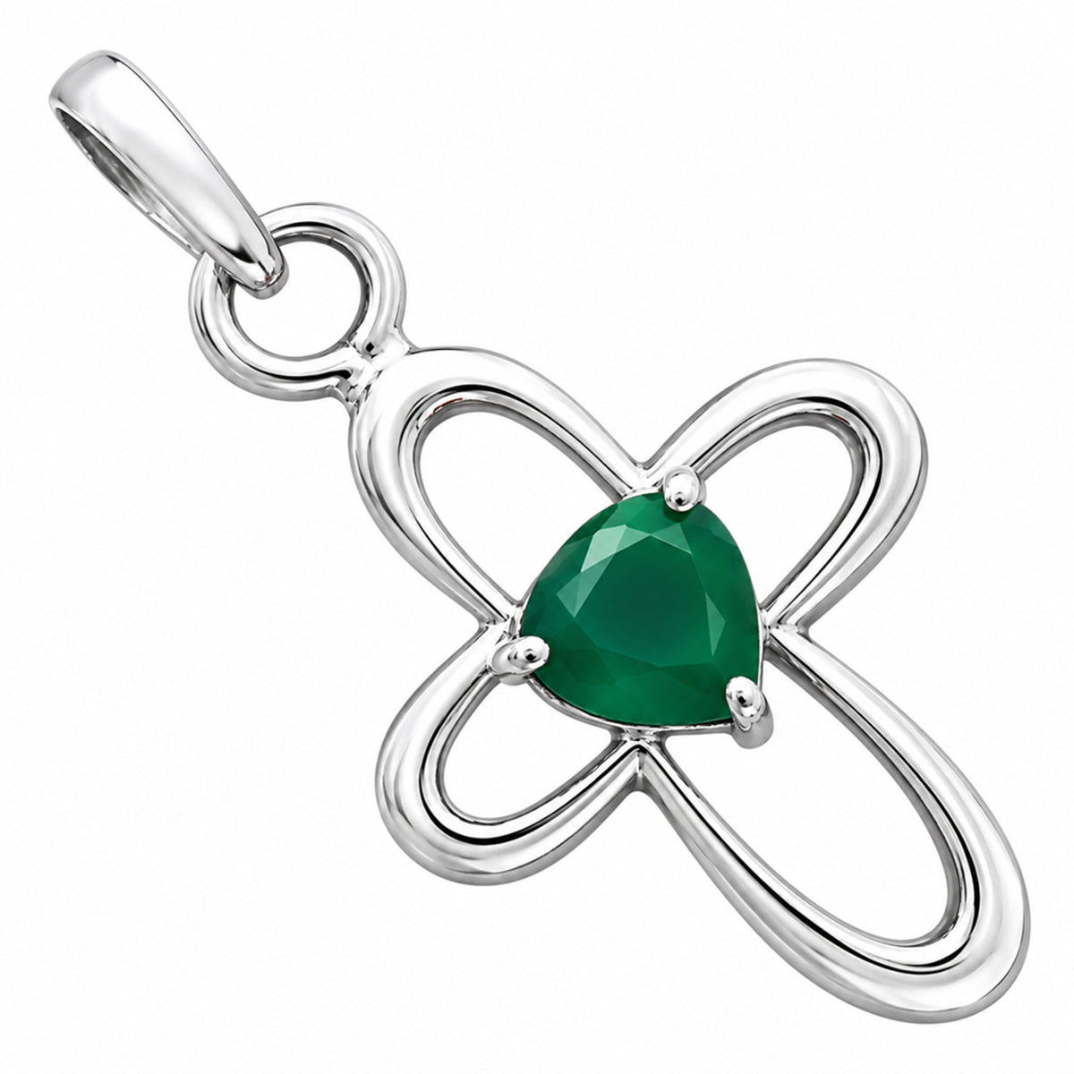 Green Onyx Pendant T-1011 DGTP01054_B