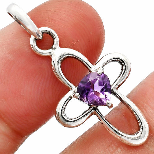 Amethyst Pendant T-1011 DGTP01054_C