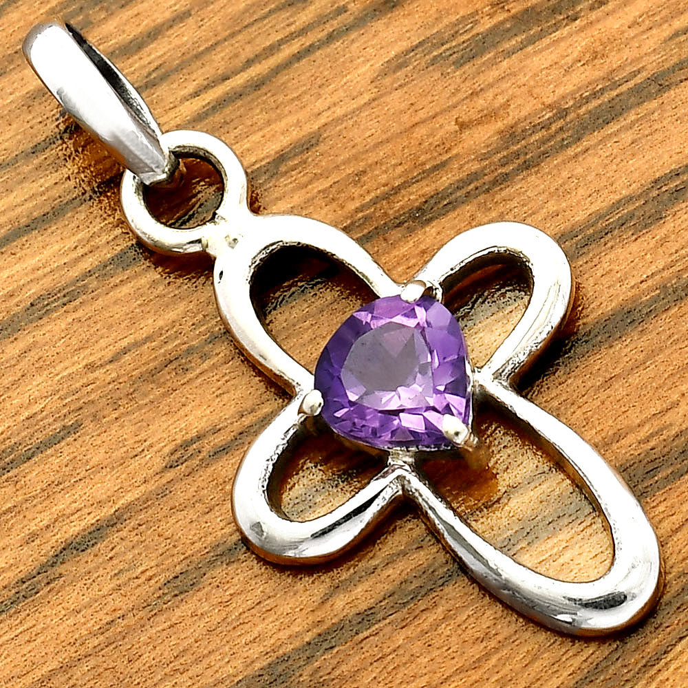Amethyst Pendant T-1011 DGTP01054_C
