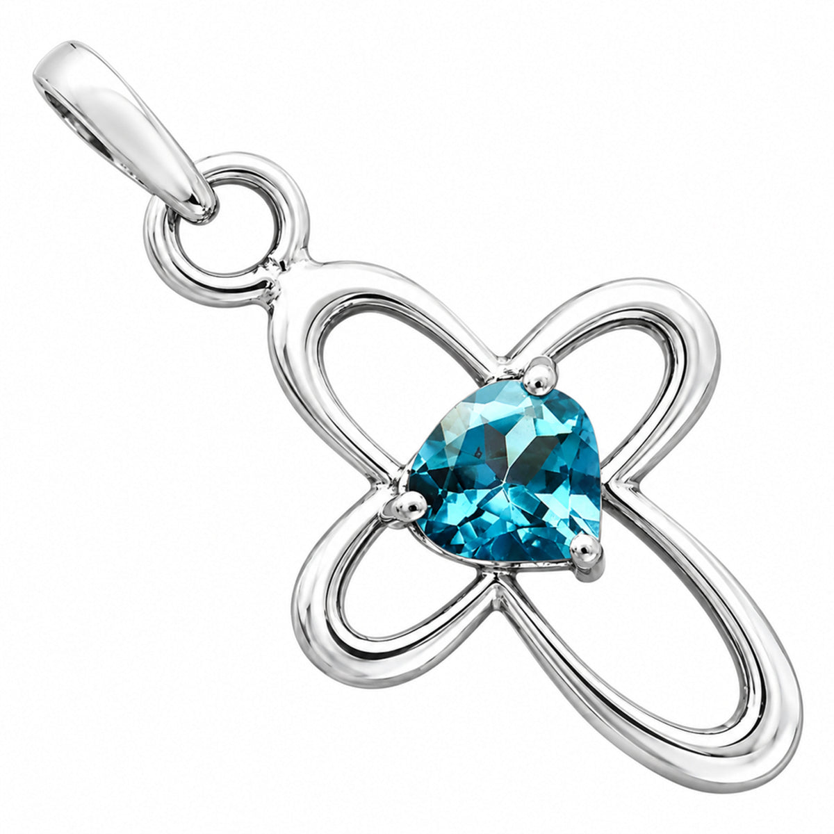 London Blue Topaz Pendant T-1011 DGTP01054_F