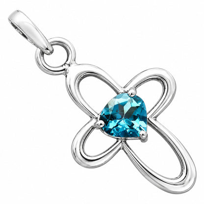 London Blue Topaz Pendant T-1011 DGTP01054_F