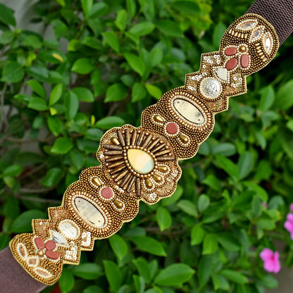 Ethnic Bohemian Boho Gypsy style Beaded Belt FBL1004