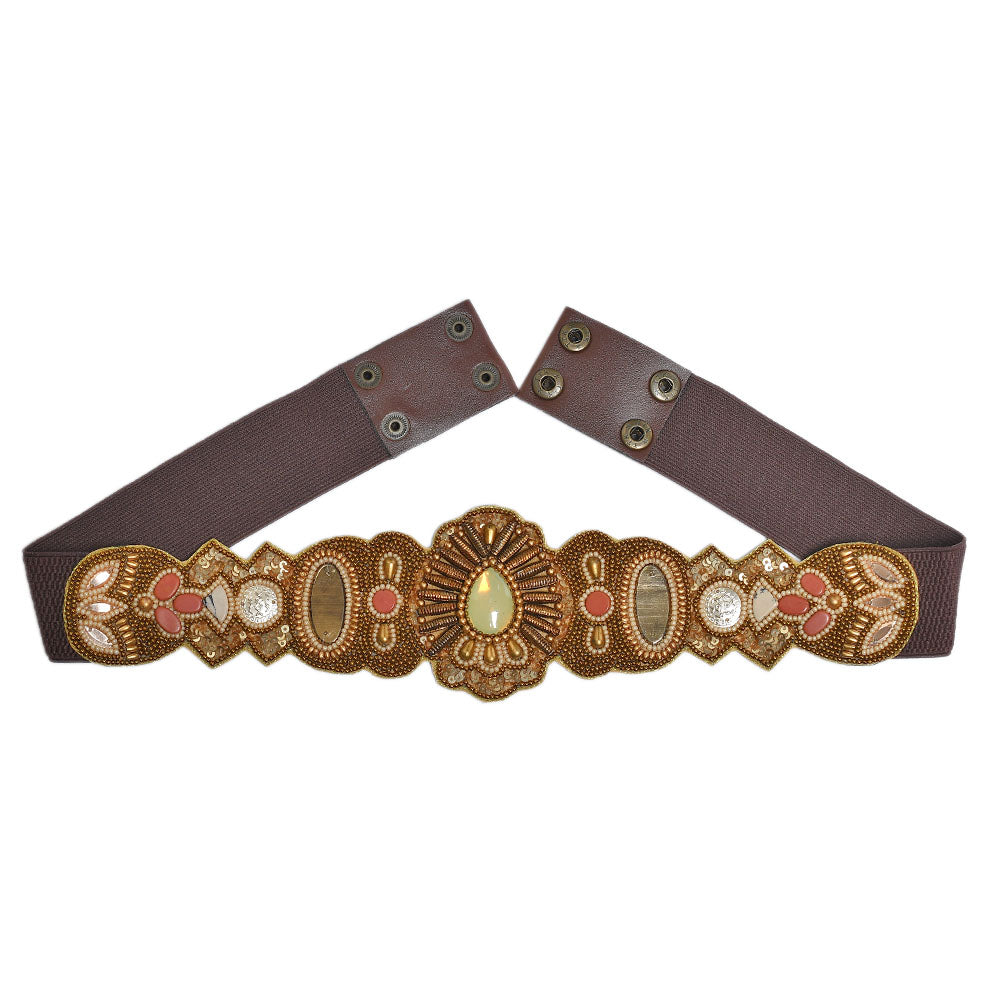 Ethnic Bohemian Boho Gypsy style Beaded Belt FBL1004